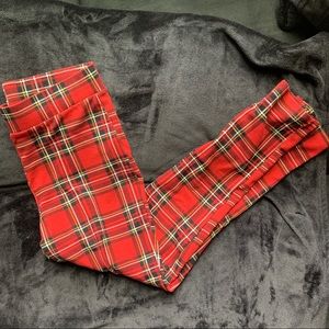 Zara plaid leggings